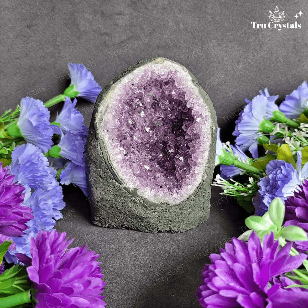 Brazilian Amethyst Geode (AAA) - Aadya