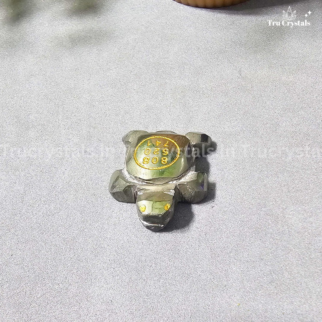Pyrite Mini Turtles Prosperity and Protection in Your Pocket!