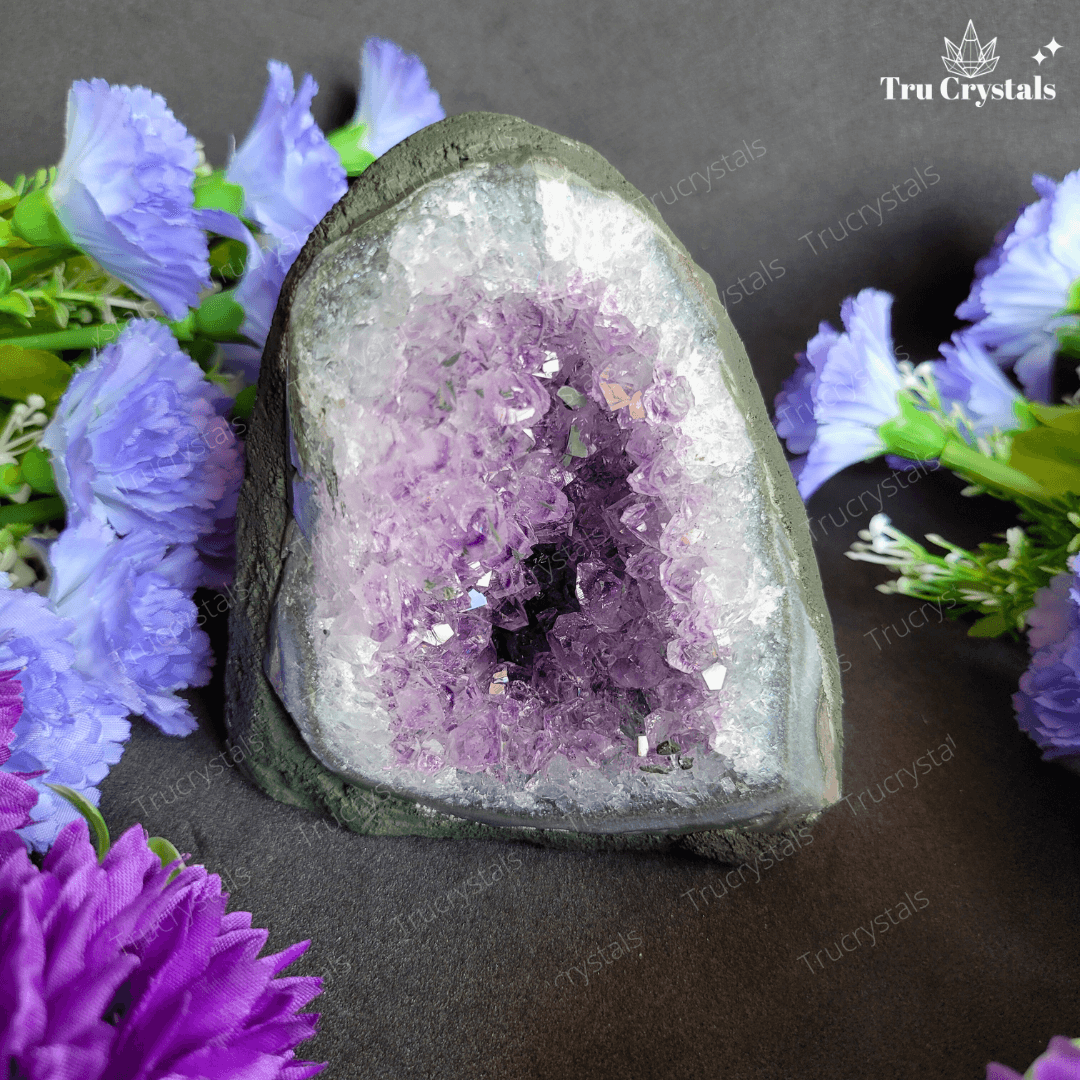Brazilian Amethyst Geode (AAA)- Aastha