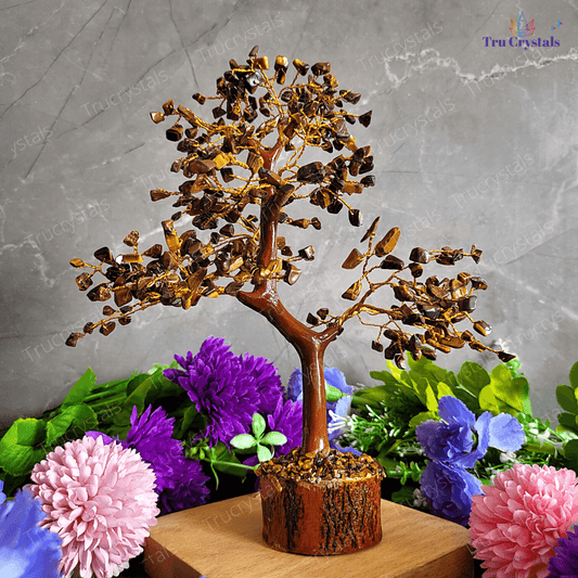 Tiger Eye Tree For Protection & Confidence