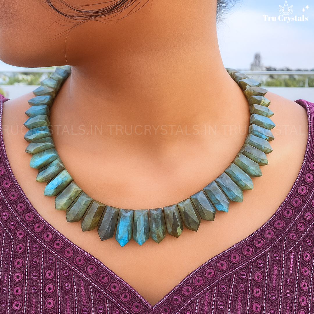 Bohemian Labradorite Necklace – Awaken Your Magic, Protect Your Aura