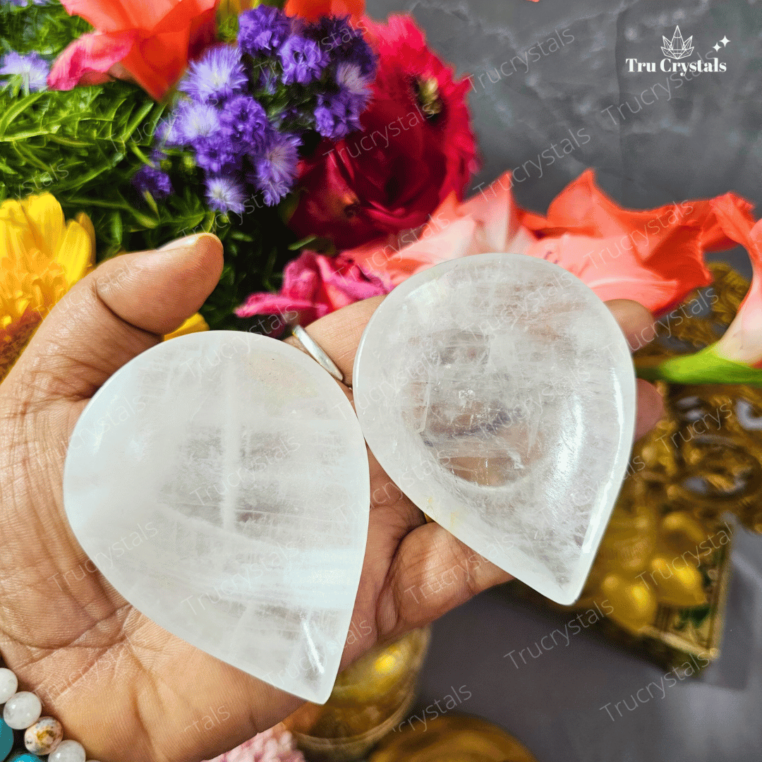 Clear Quartz Diya- – Amplify Light, Energy, and Clarity