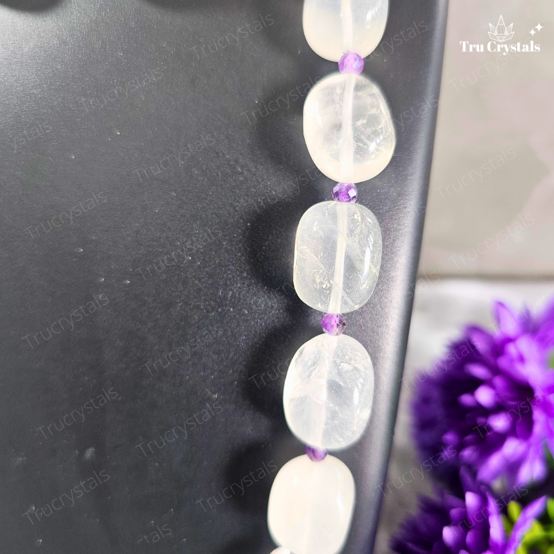 Clear Quartz Tumble Necklace – The Ultimate Energy Amplifier