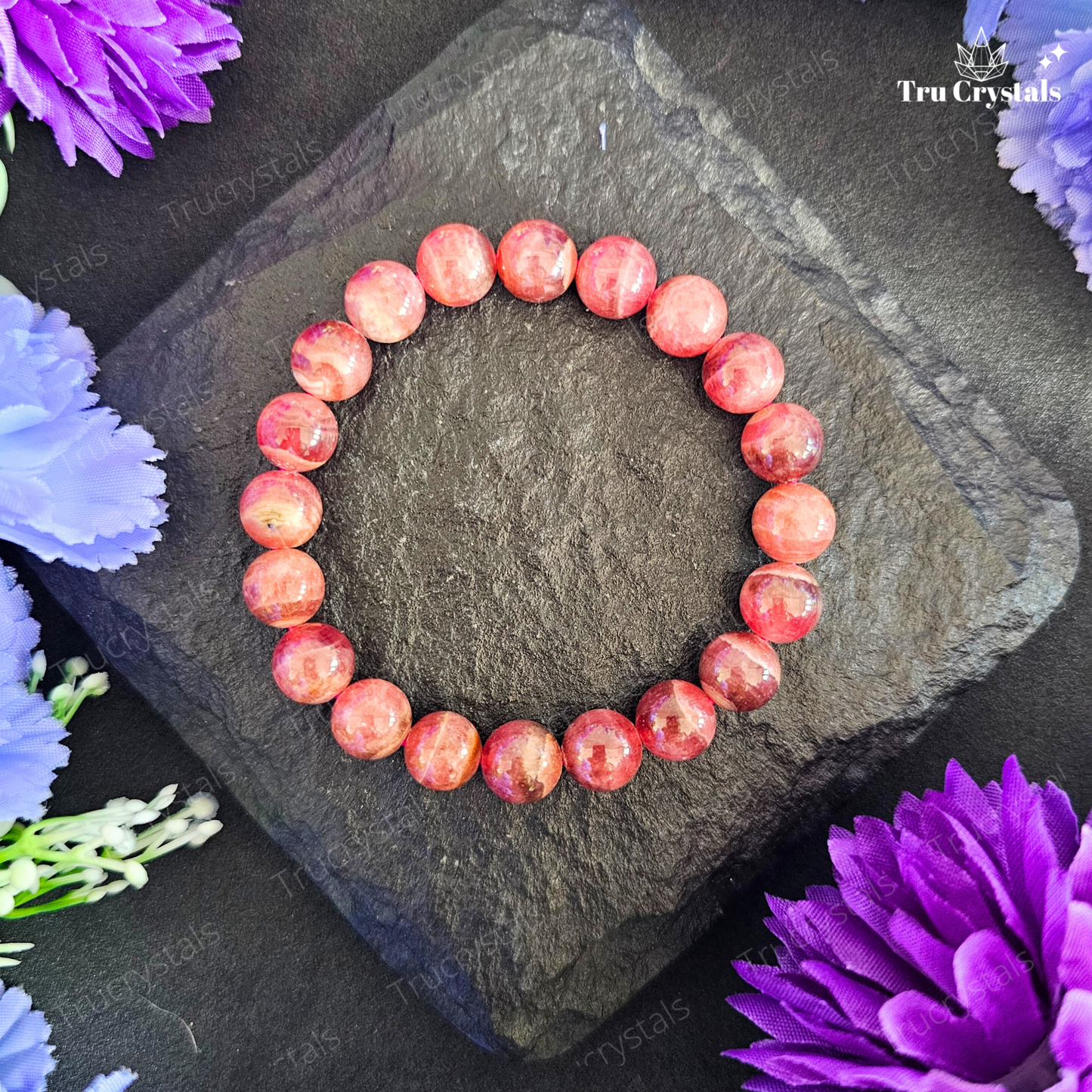 Exclusive Rhodochrosite Bracelet (AAAA)