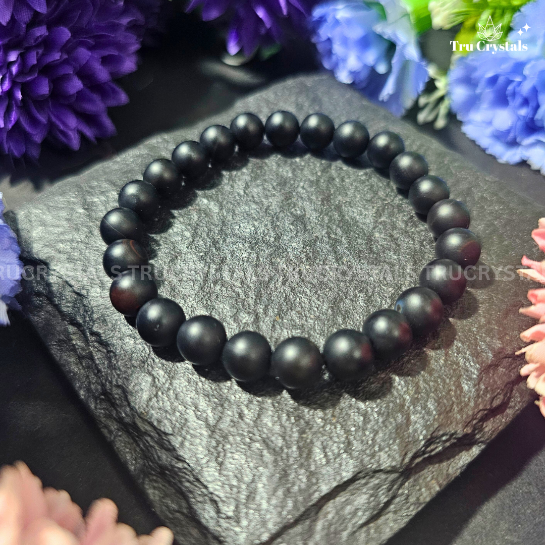 Black Onyx Bracelet – Grounding, Strength & Inner Power