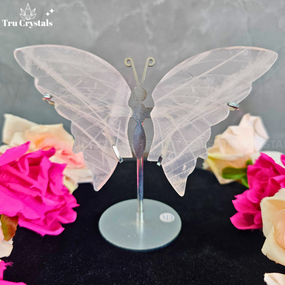 Wings of Soul – Rose Quartz Crystal Wings