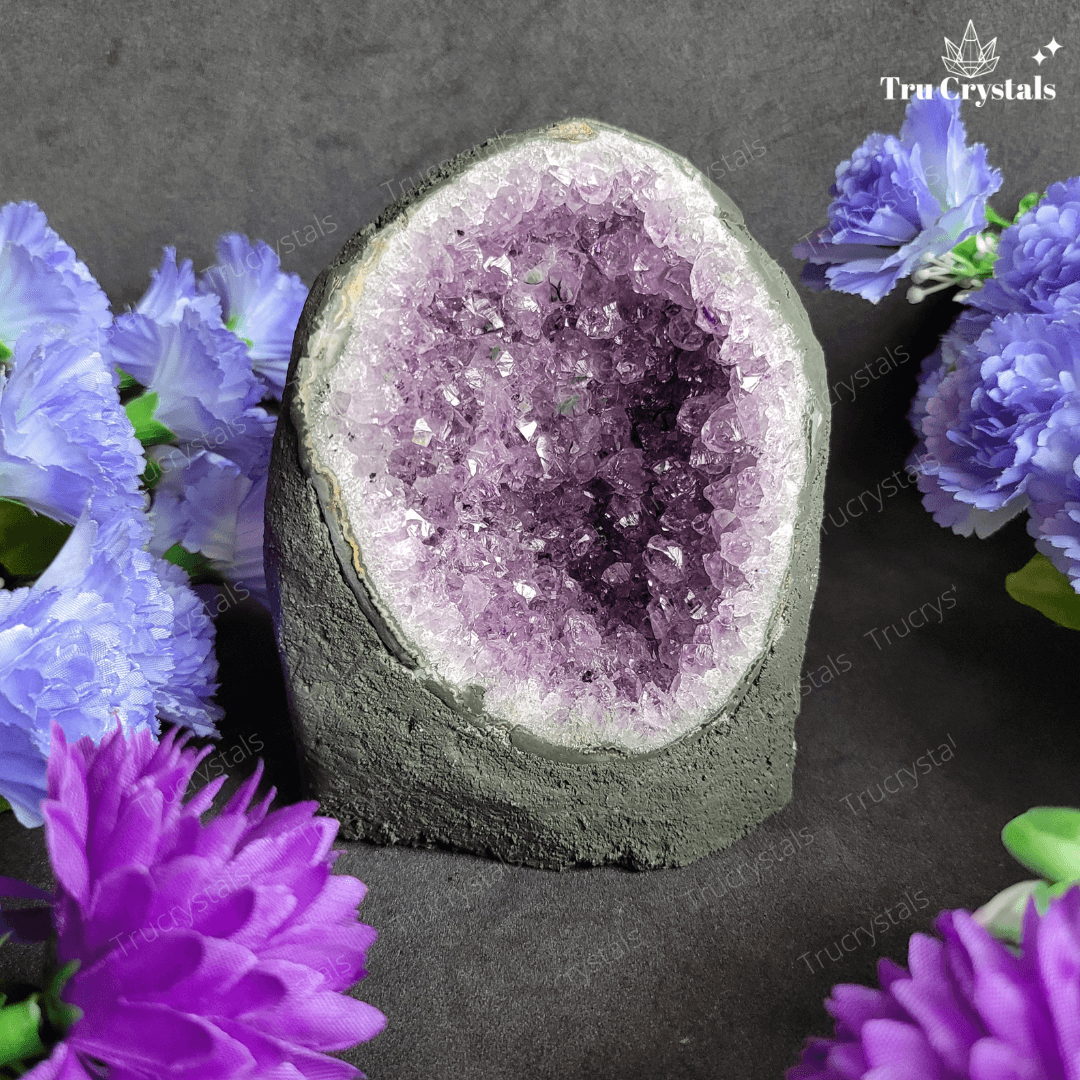 Brazilian Amethyst Geode (AAA) - Aadya