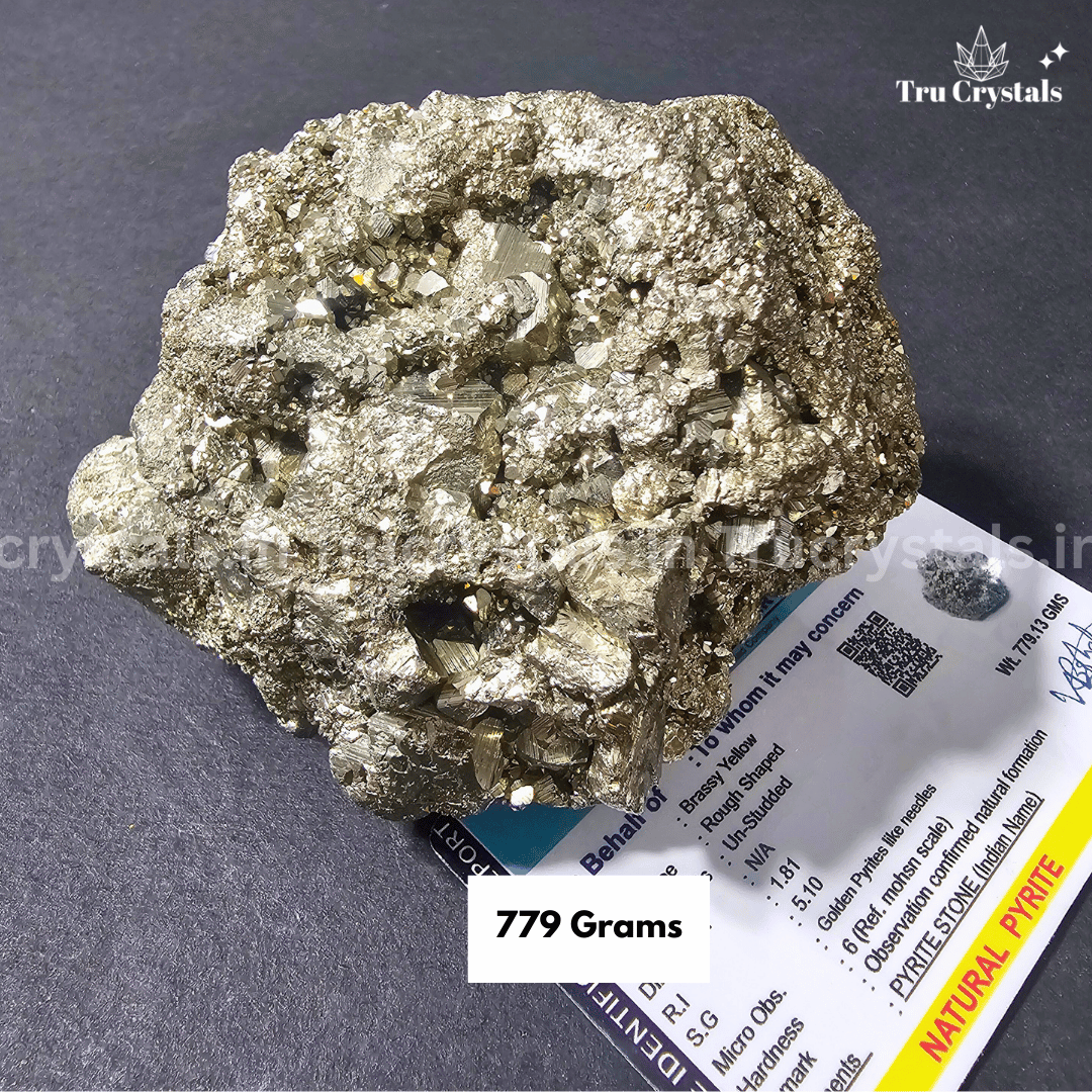 Pyrite clusters(certified)