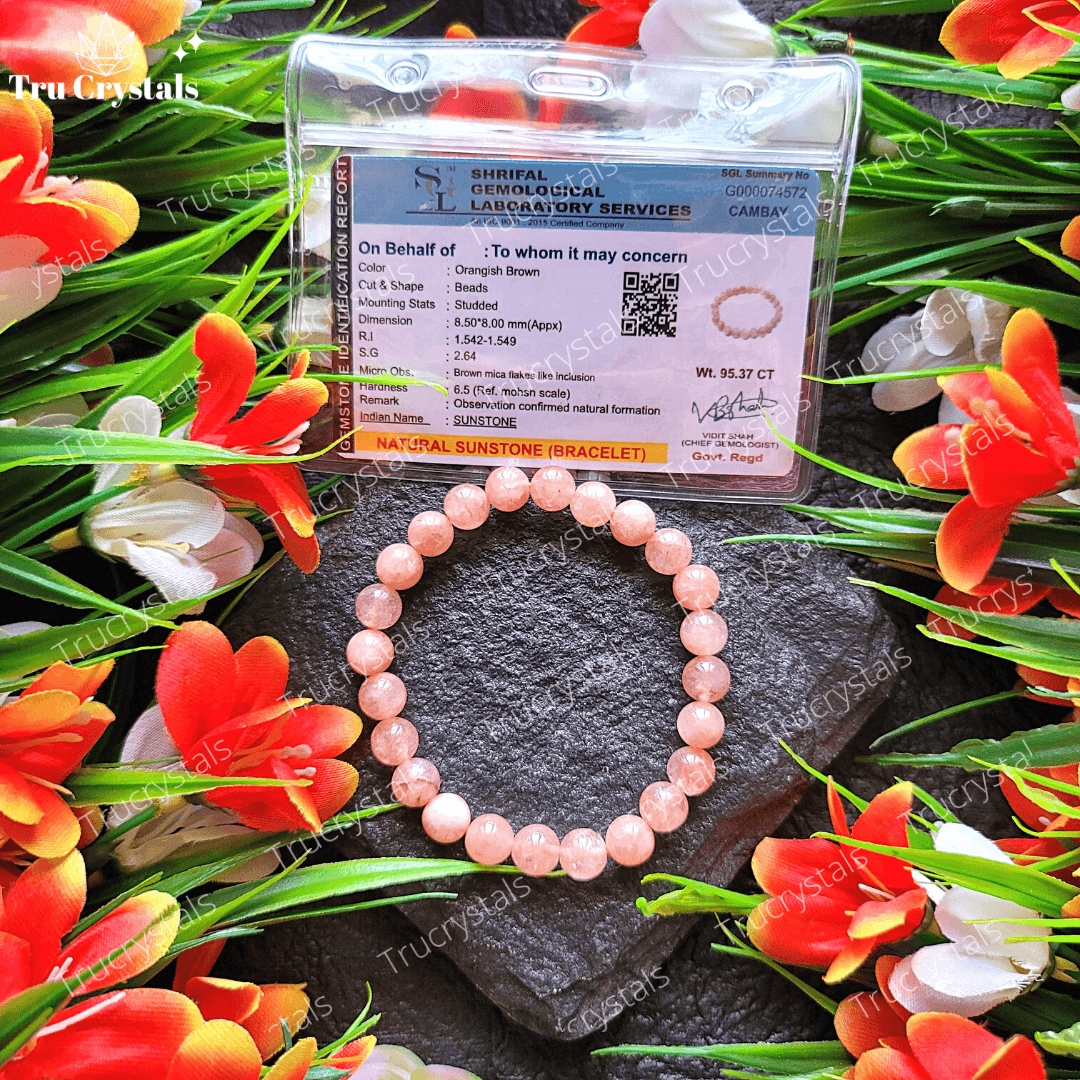 Sunstone Bracelet to Attract Good Luck
