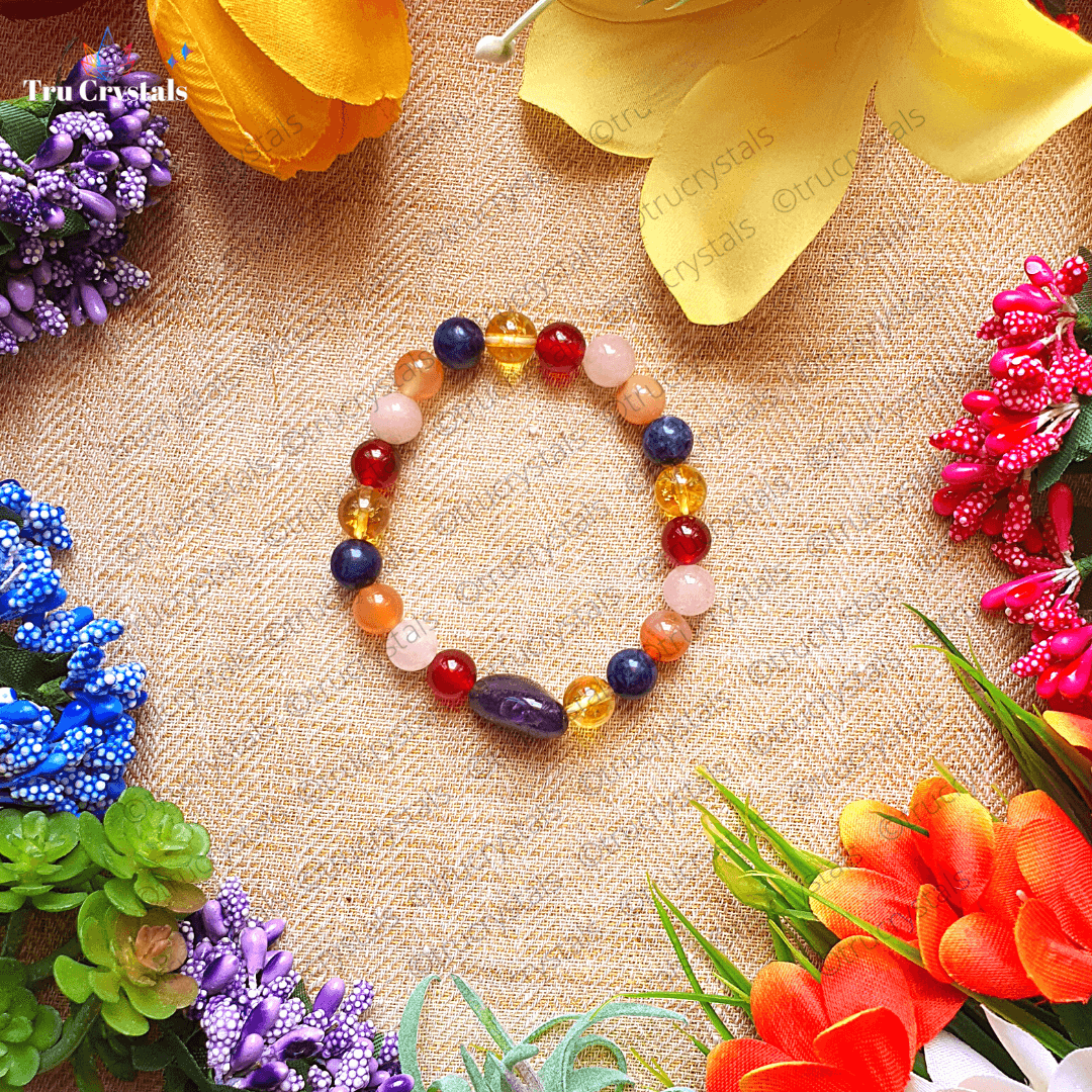 Scorpio Zodiac Birth Stone Bracelet Trucrystals.in