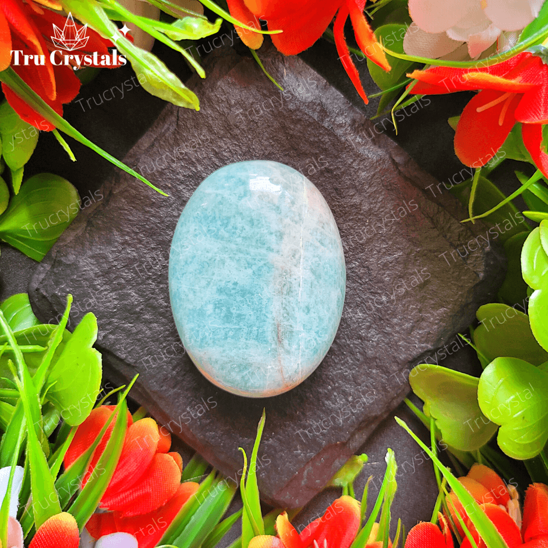 Amazonite Palm Stone For Good Health