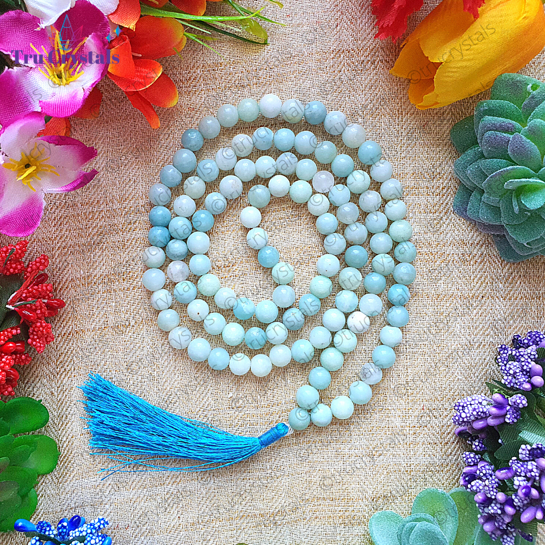 Amazonite mala beads deals