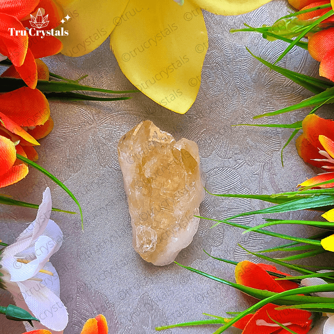 Natural Citrine Rough Stone- Certified