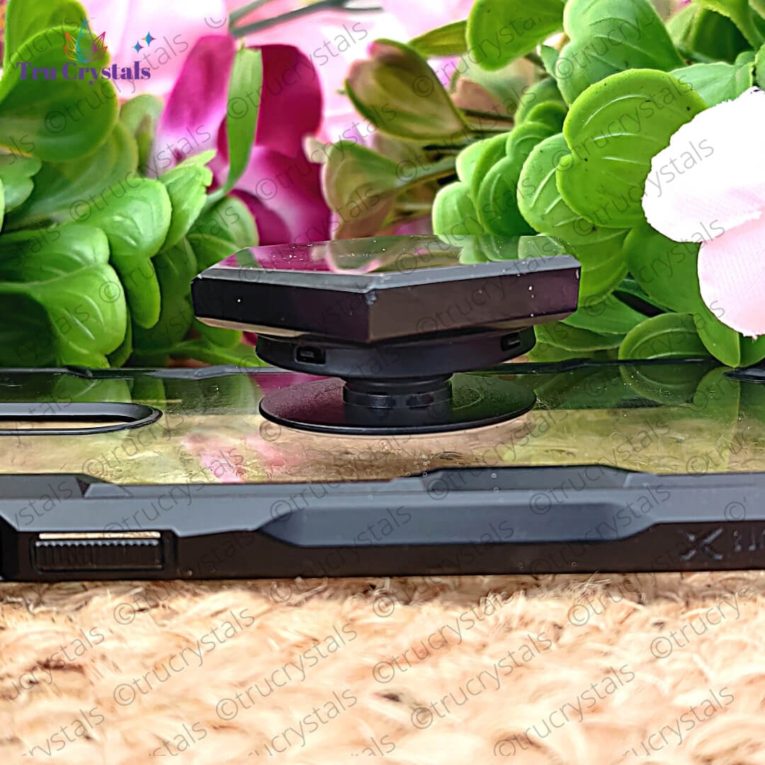Black Tourmaline Mobile Pop Socket