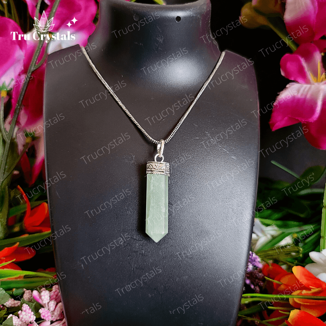 Green Aventurine Pencil Pendant