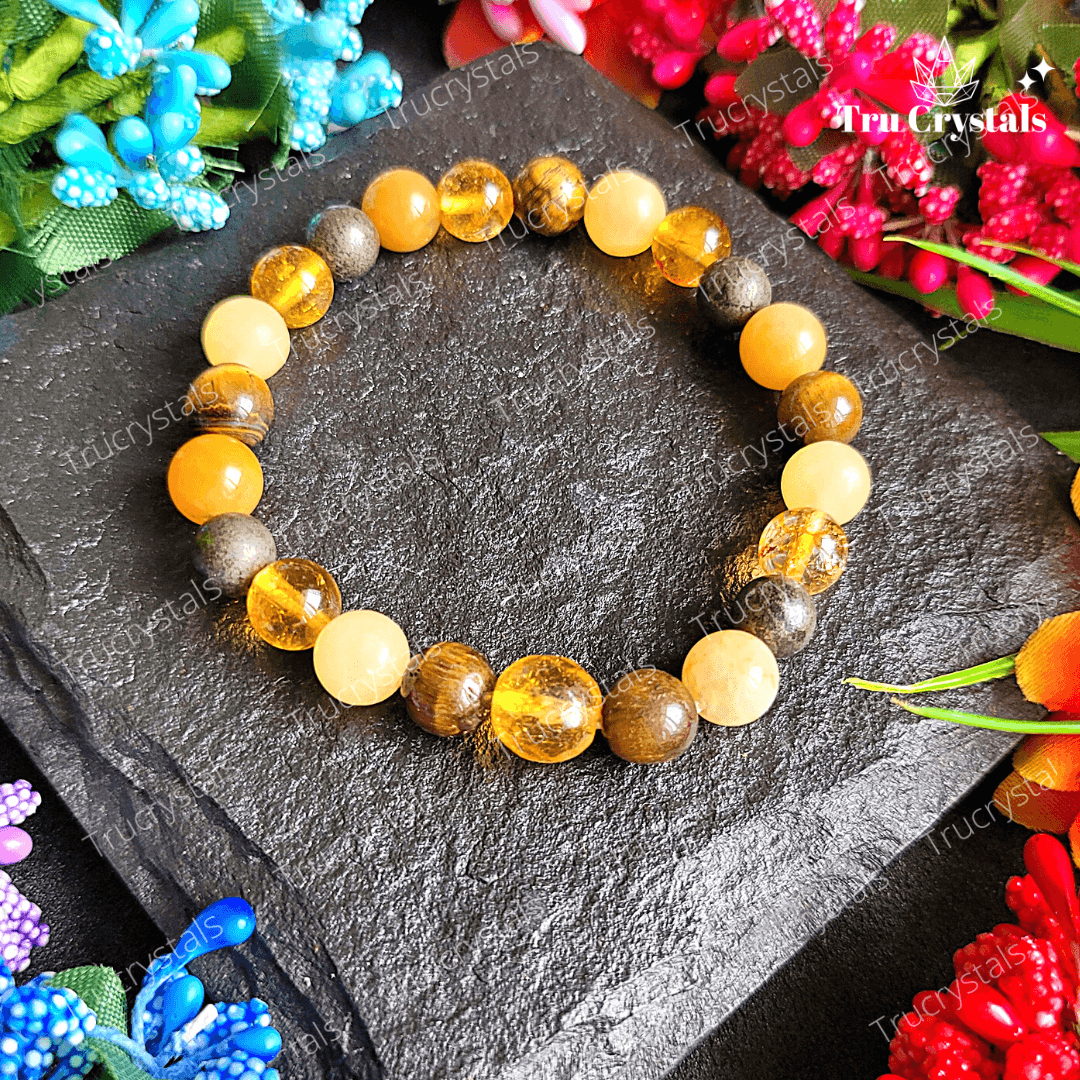Solar Plexus Chakra Bracelet Trucrystals.in