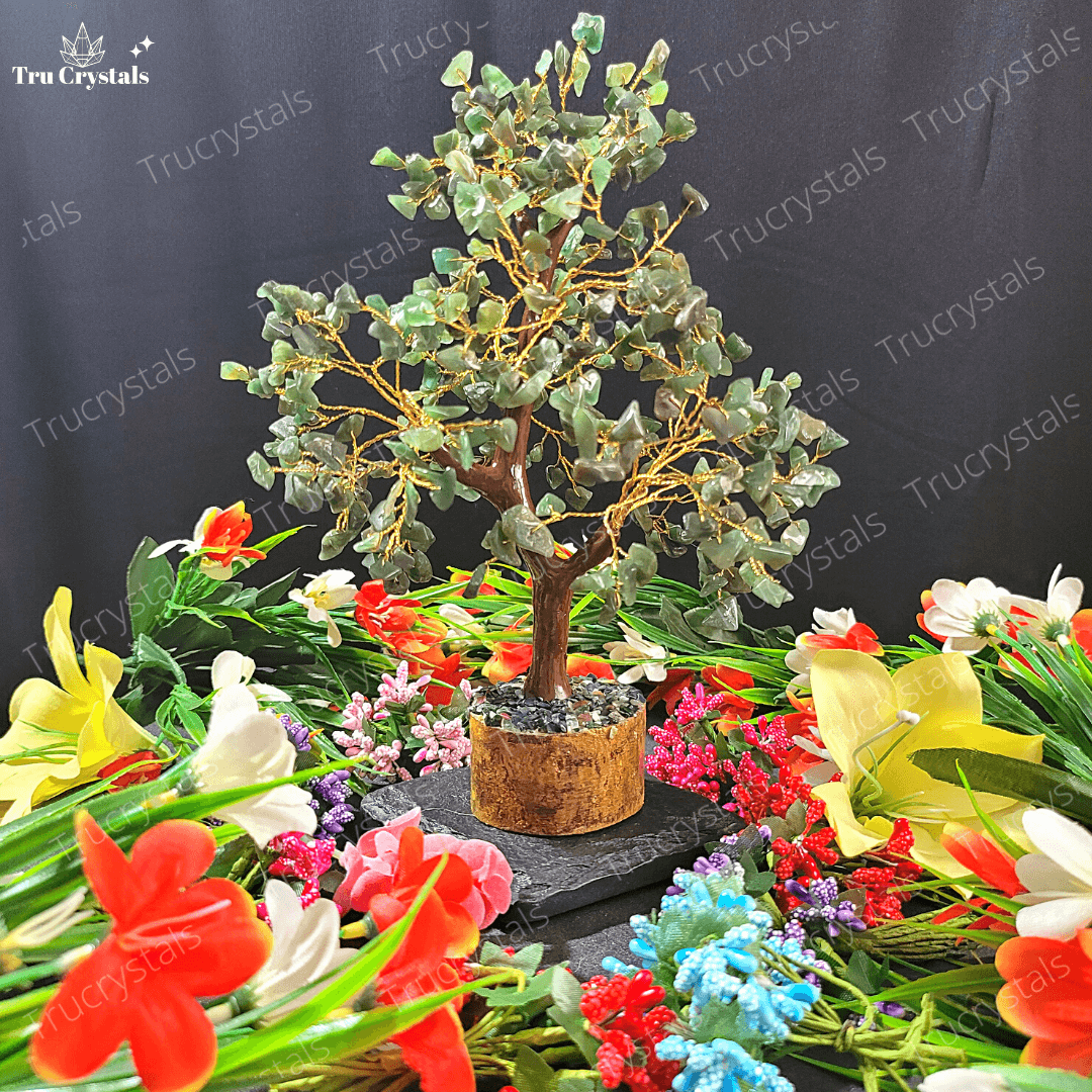 aventurine money tree Green Aventurine Tree For Wealth & Opportunities – Trucrystals.in