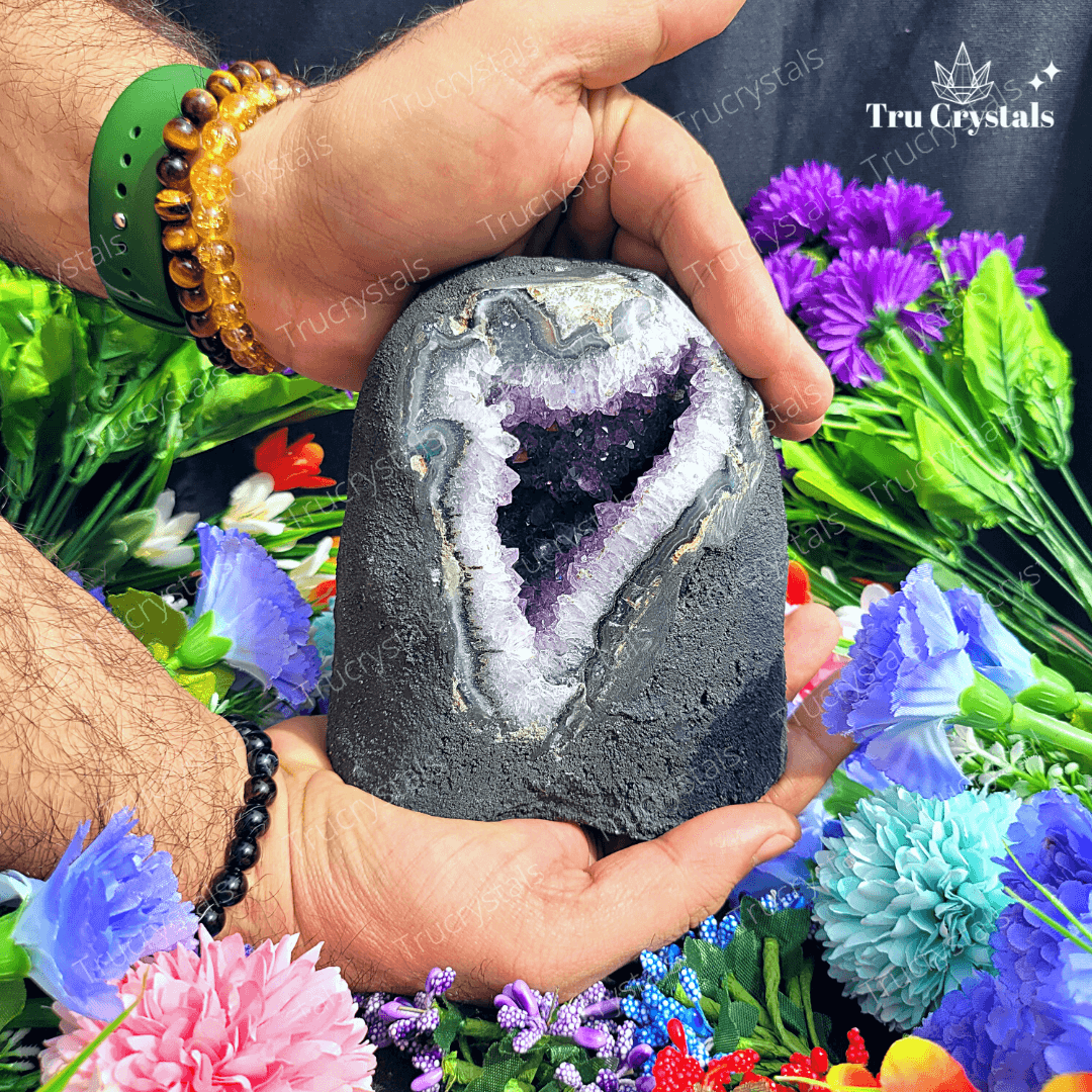 Brazilian Amethyst Geode (AAA)- Asmi