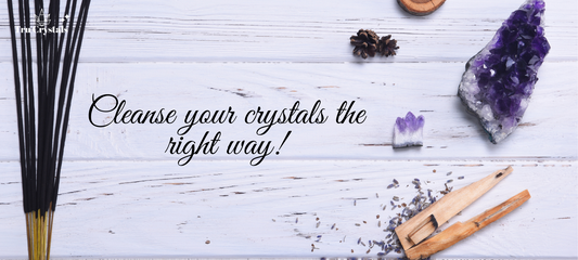 Cleanse your crystals the right way!