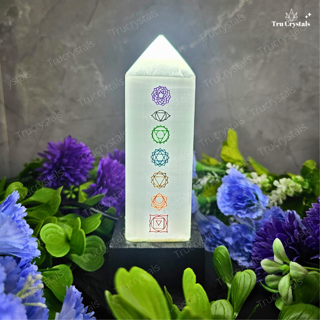 Selenite Lamps
