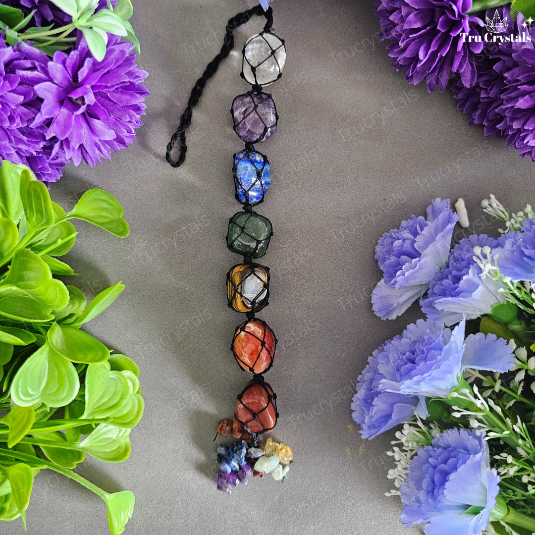 7 Chakra Crystal Hanging: Harmonize and Energize Your Space