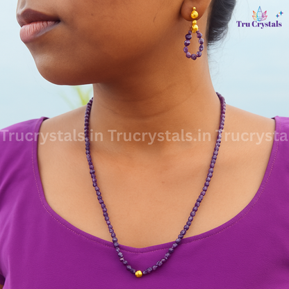 Minimalist Amethyst Necklace