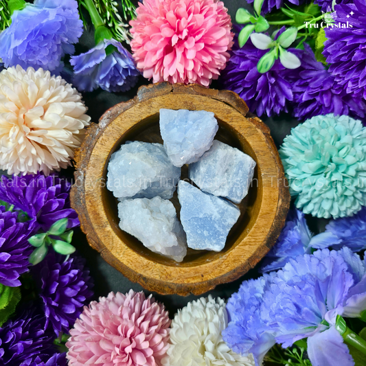 Blue Calcite Roughs (certified)
