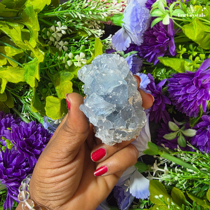 Celestite Cluster — Peace, Intuition & Dreamwork