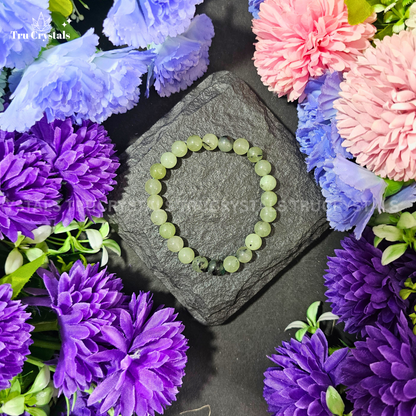 Prehnite Bracelet – For Heart Awakening & Divine Connection