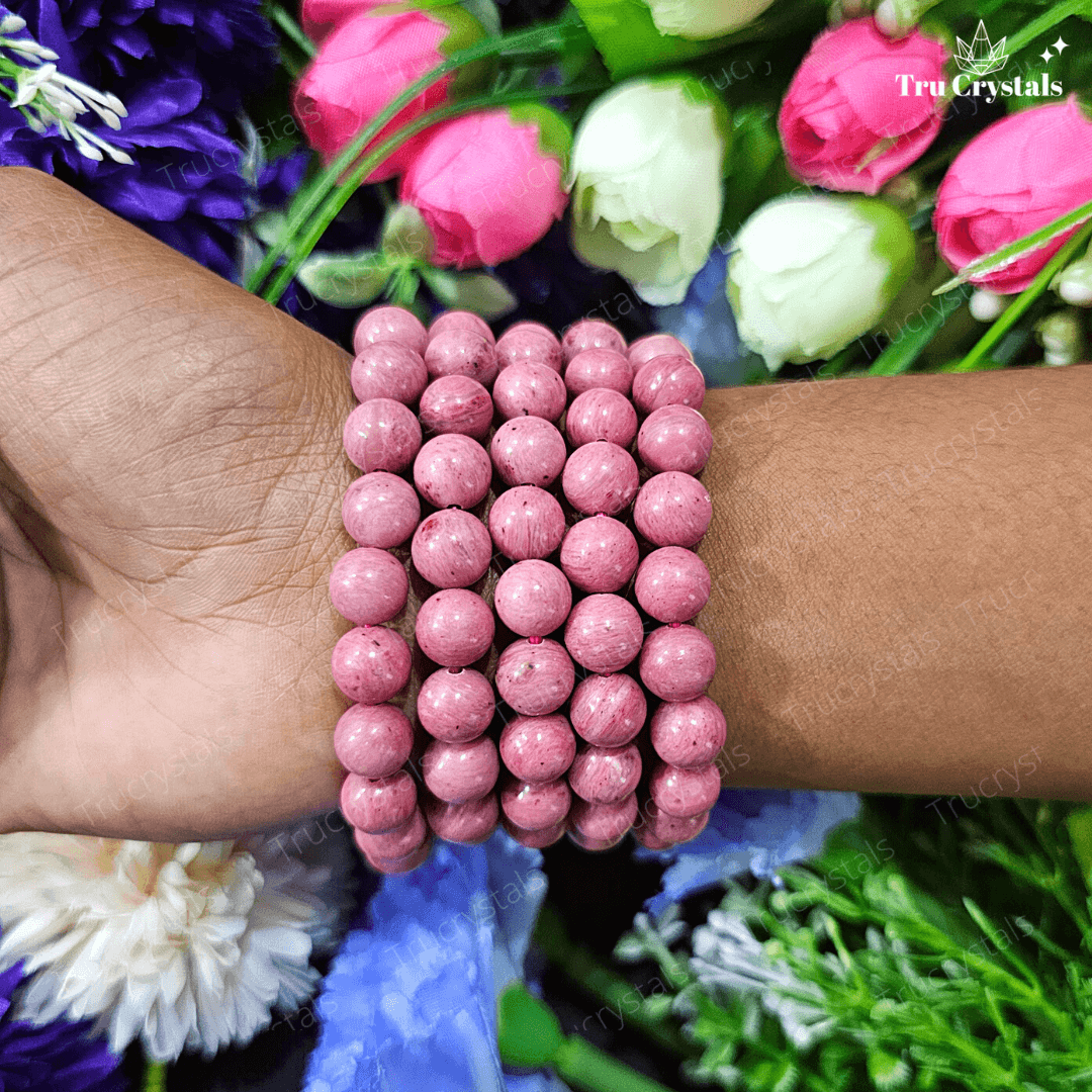 Thulite Bracelet to Boost Passion and Love- certified