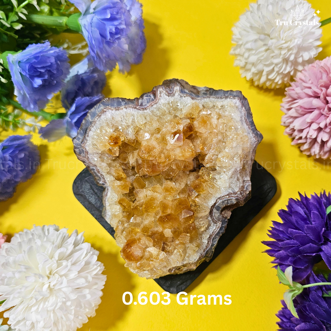 High-Quality Citrine Clusters