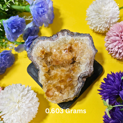 High-Quality Citrine Clusters