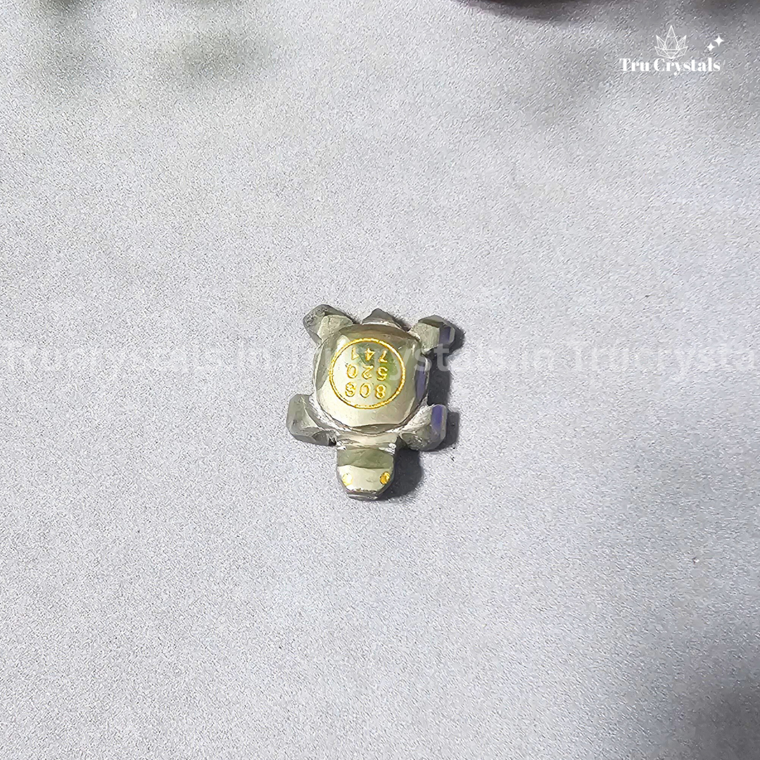 Pyrite Mini Turtles Prosperity and Protection in Your Pocket!