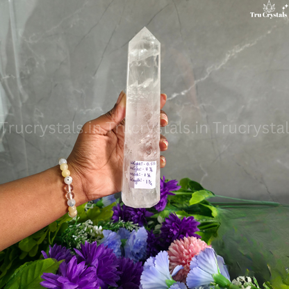 Clear Quartz Tower – The Ultimate Clarity & Manifestation Crystal