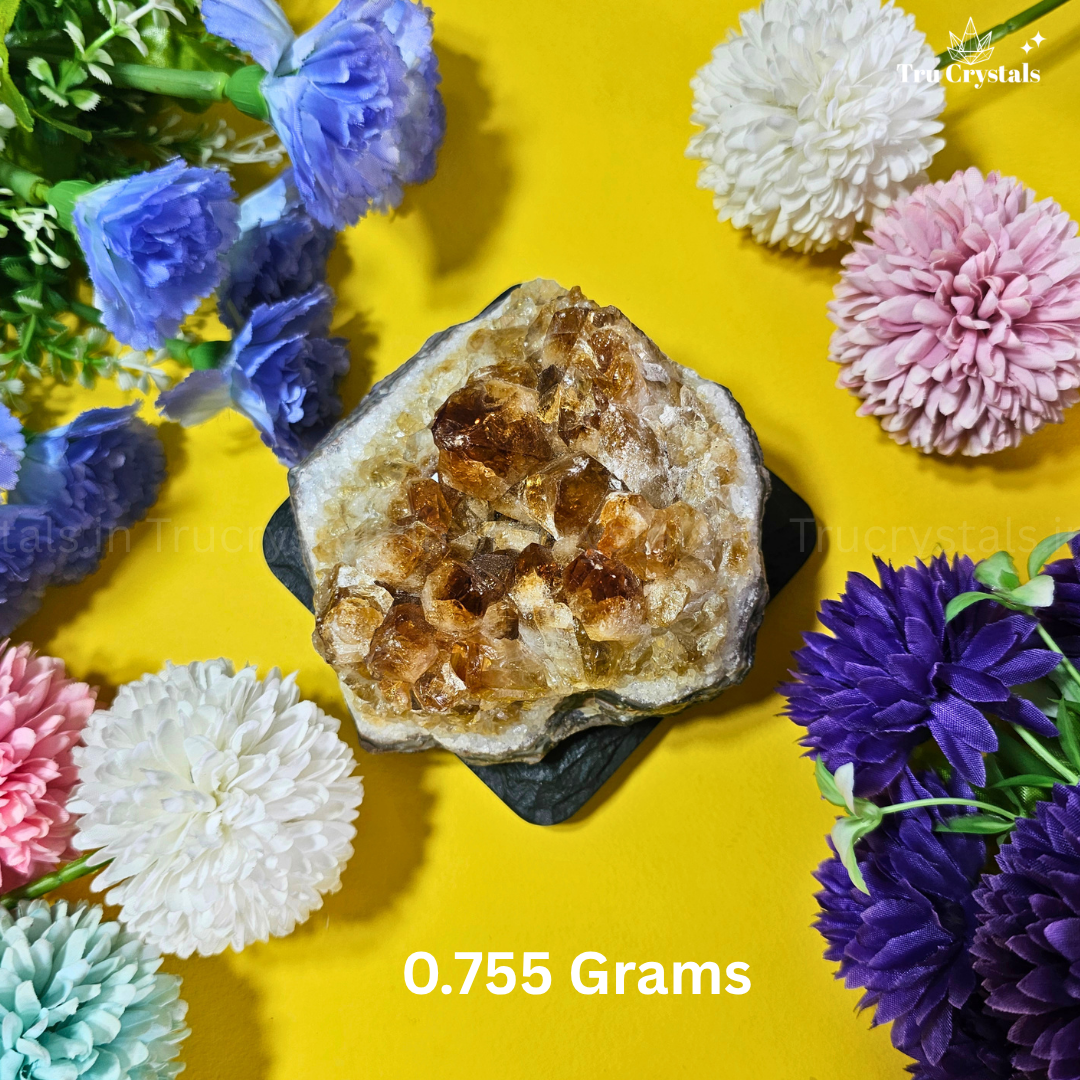 High-Quality Citrine Clusters