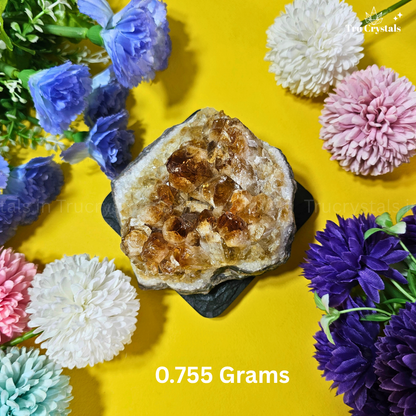 High-Quality Citrine Clusters