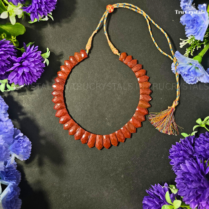 Bohemian Red Jasper Necklace – Ground Your Fire, Wear Your Power