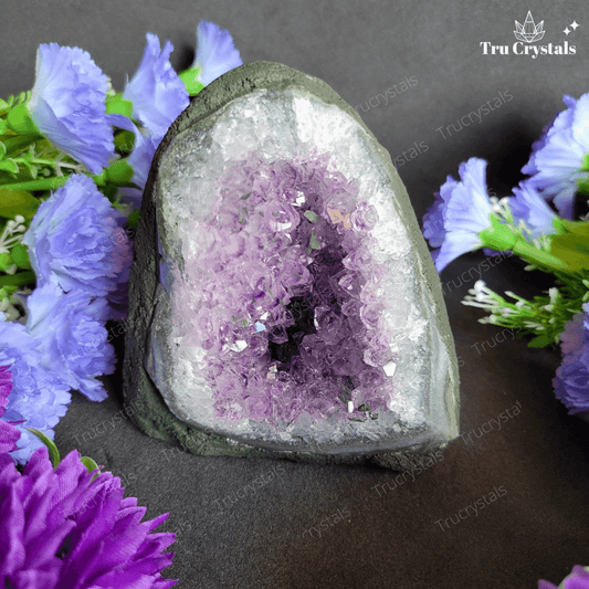 Brazilian Amethyst Geode (AAA)- Aastha