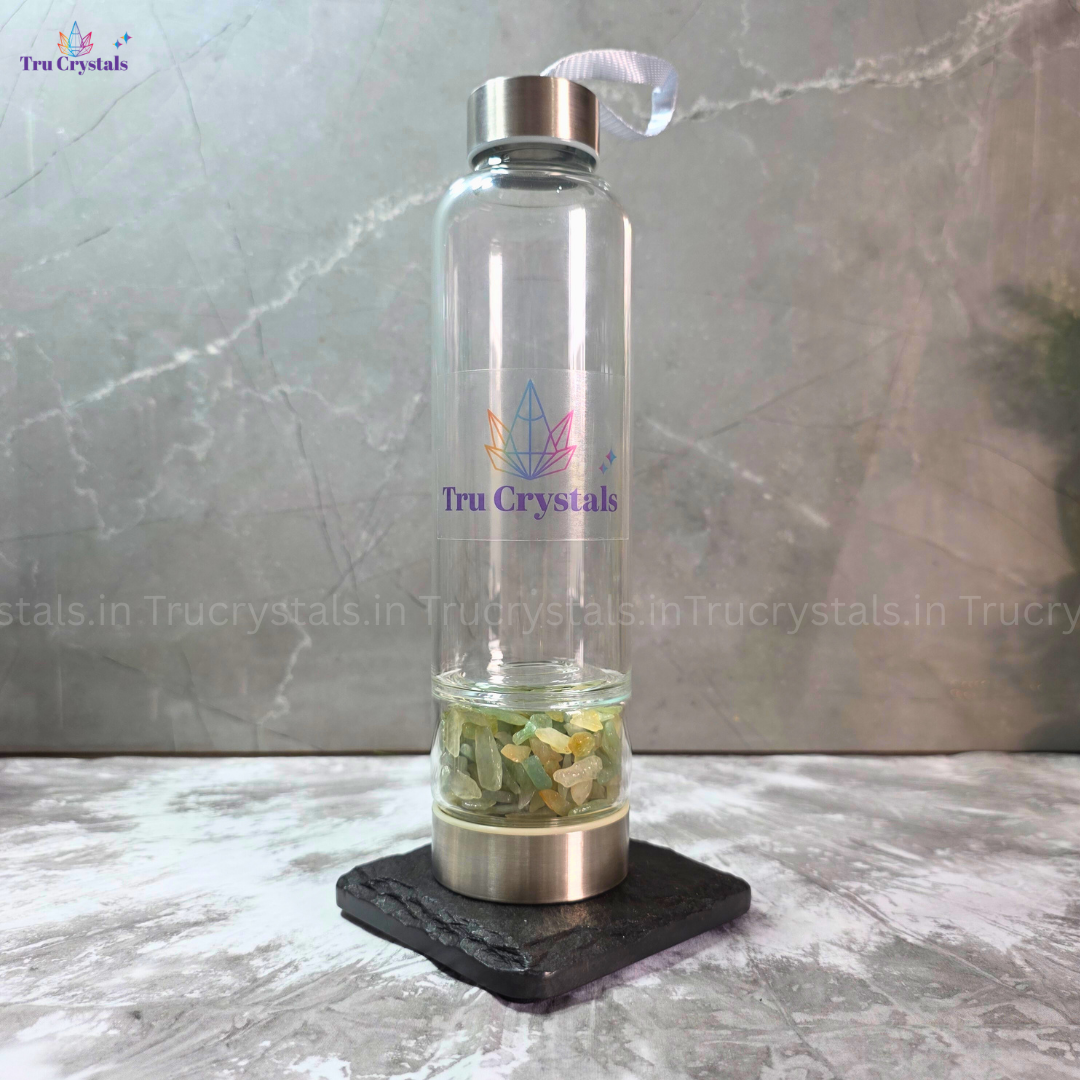 TruCrystals Infused Crystal Water Bottle