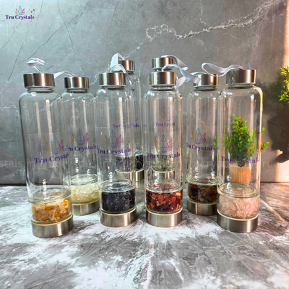TruCrystals Infused Crystal Water Bottle