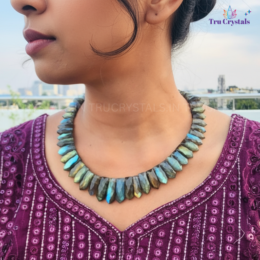 Bohemian Labradorite Necklace – Awaken Your Magic, Protect Your Aura