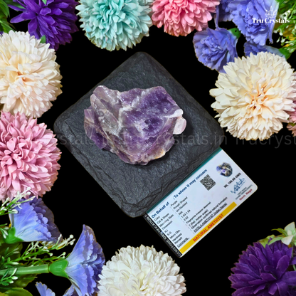 Amethyst Rough Stone – Natural Raw Crystal for Calm, Protection & Spiritual Clarity