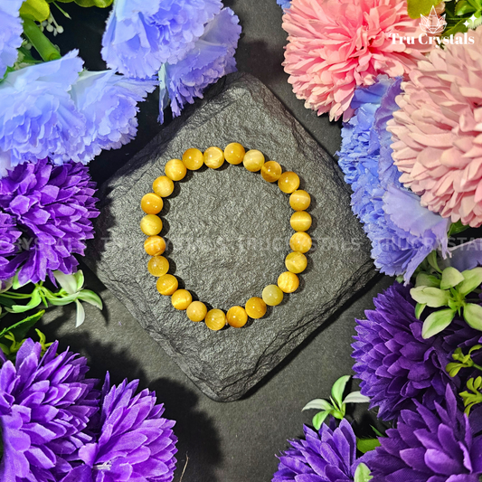 Yellow Cat's Eye Bracelet – Shield Your Aura, Sharpen Your Focus