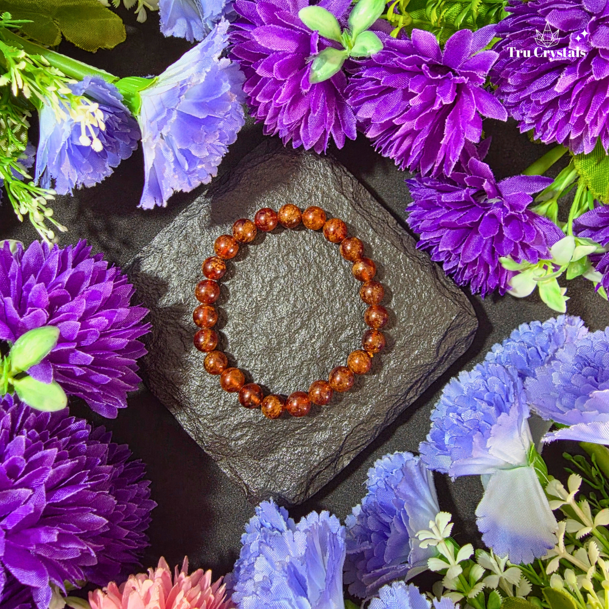 Hessonite (Gomedh)Bracelet — Confidence, Clarity and Purposeful Action