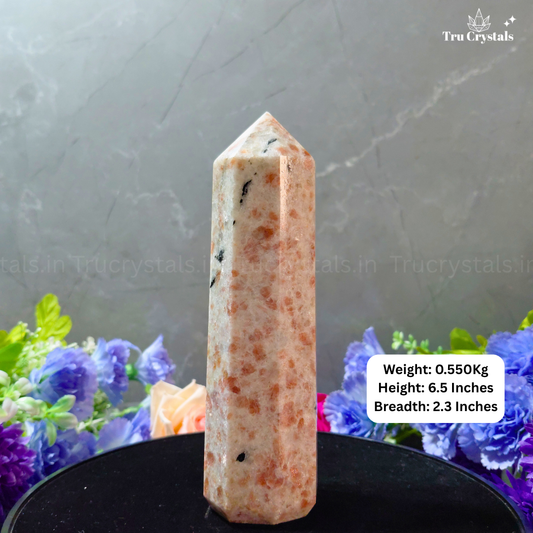 Sunstone Tower – Crystal for Confidence, Abundance & Positive Energy