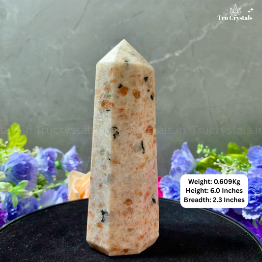 Sunstone Tower – Healing Crystal for Joy, Motivation & Prosperity