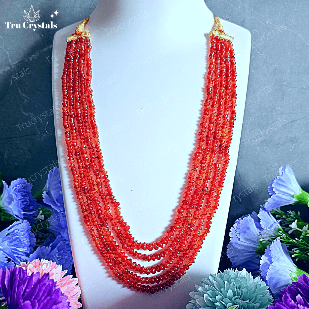 Layered Carnelian Necklace