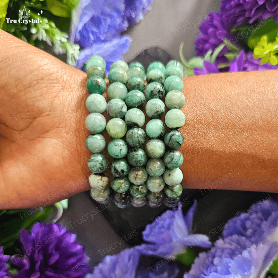Emerald Bracelet For Abundance and Growth