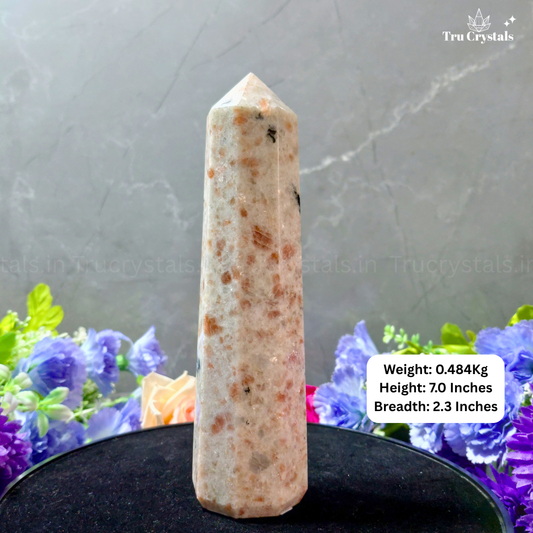 Sunstone Tower – Crystal of Abundance, Confidence & Inner Light
