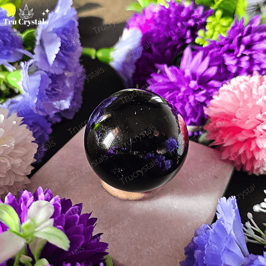 Black Obsidian Sphere